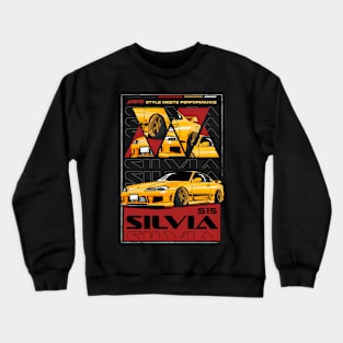 Iconic Silvia S15 Car Crewneck Sweatshirt